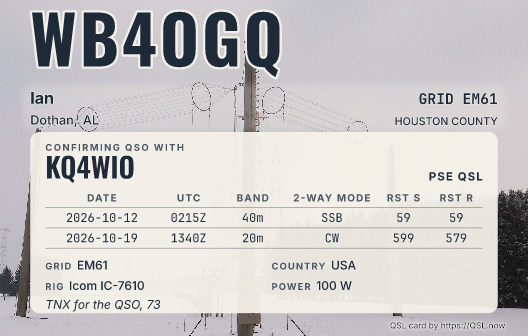 Wire antenna array in snow as a card with the data panel
