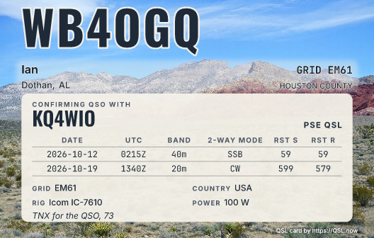 Desert scrub below red rock mountains as a card with the data panel