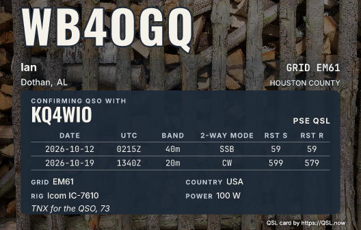 Stacked firewood behind wooden poles as a card with the data panel