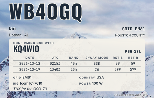 Snow-covered mountain peak under clouds as a card with the data panel