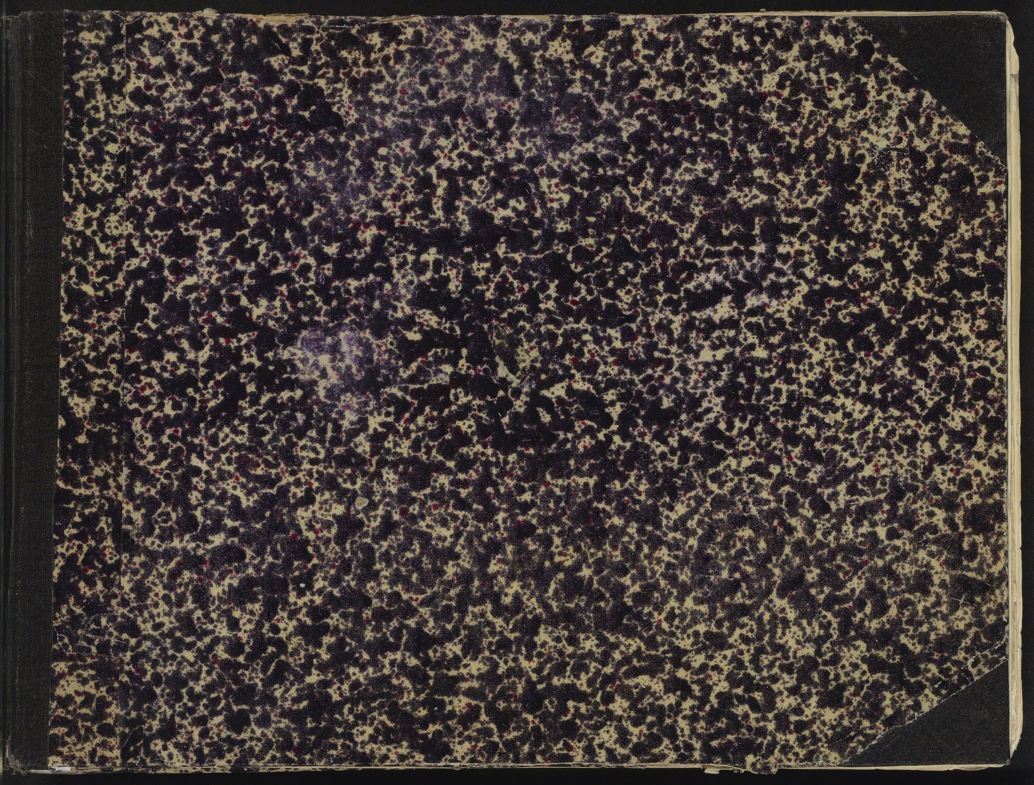 Marbled cover of an old notebook, full size